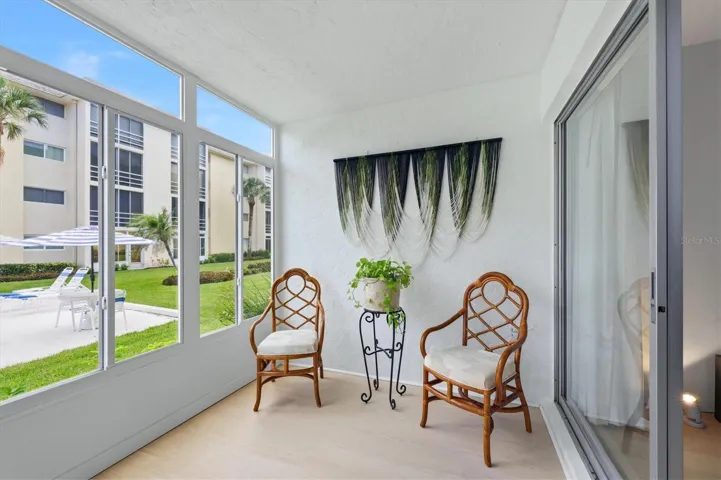 Enclosed patio