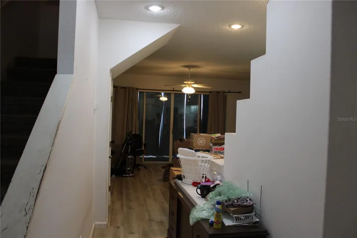 Looking from Hallway to Great Room