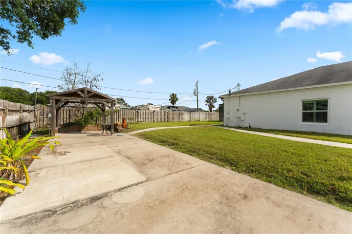 Private outdoor space ideal for enjoying Florida living