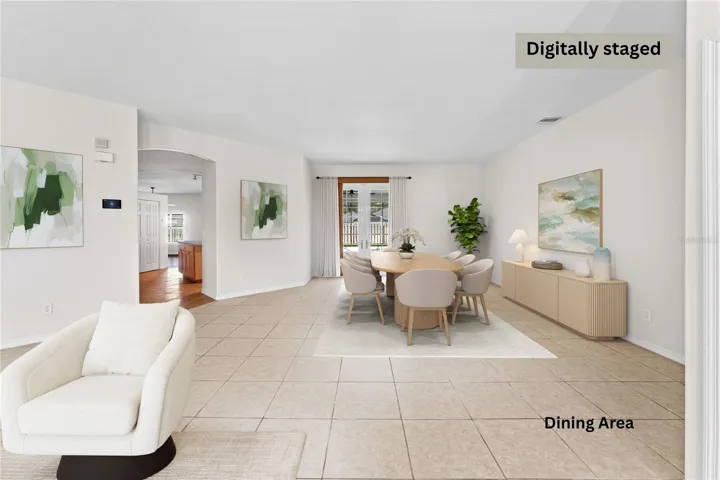 Generous living space and dining area perfect for everyday living