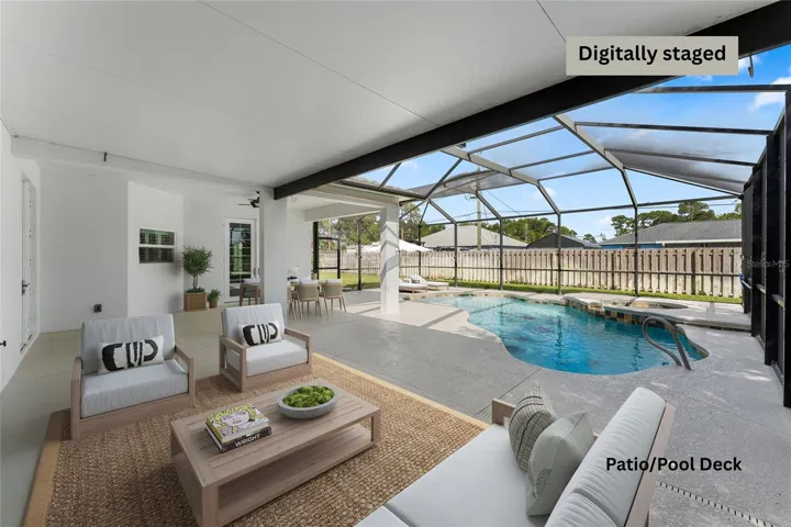 Inviting pool area ideal for relaxing and entertaining