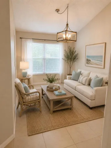 Virtually staged