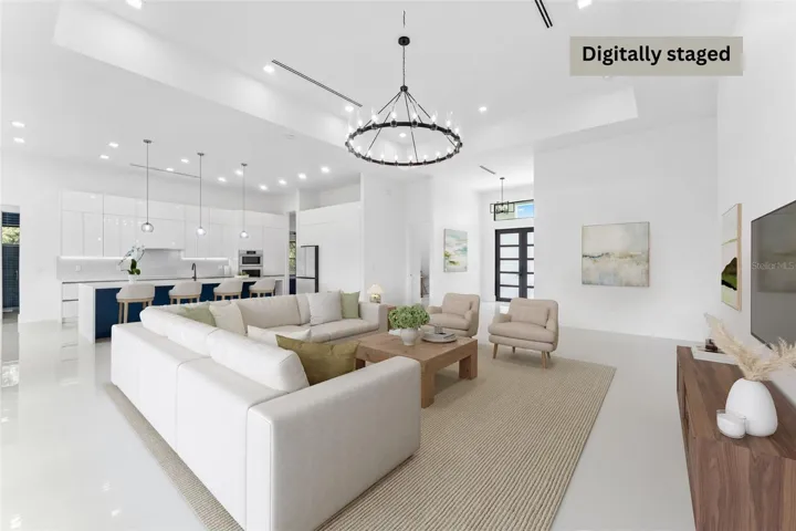 Neutral tones create a warm and inviting atmosphere