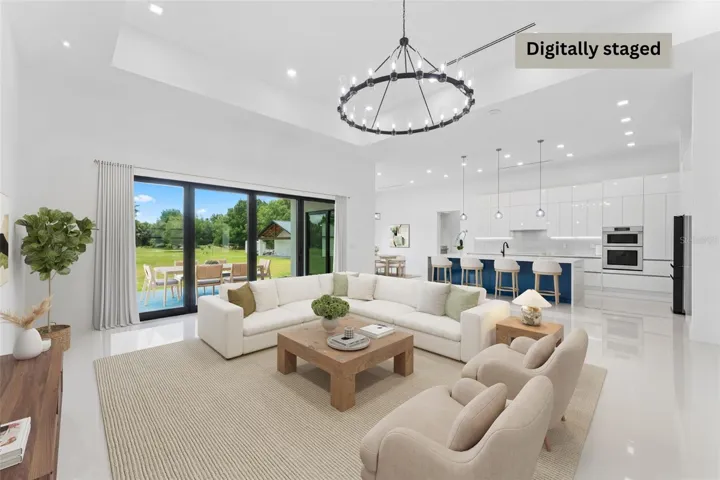Comfortable living area with seamless flow to adjoining spaces