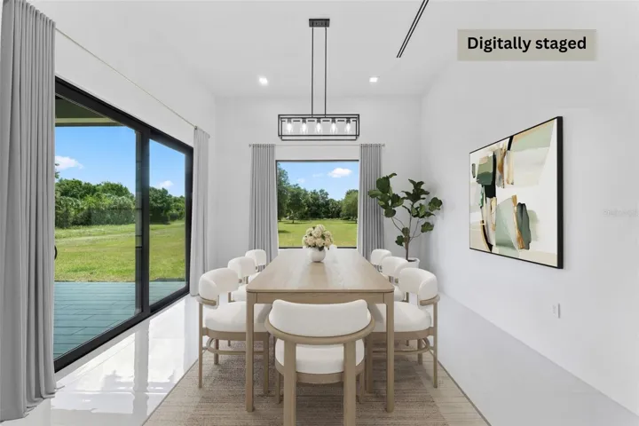 Light-filled dining space with a welcoming ambiance