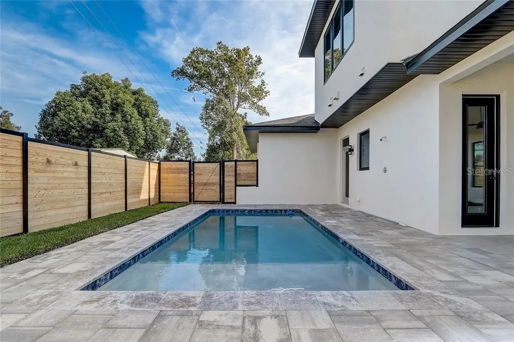 Backyard Pool Area