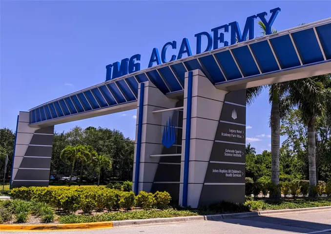 World famous IMG - athlete training