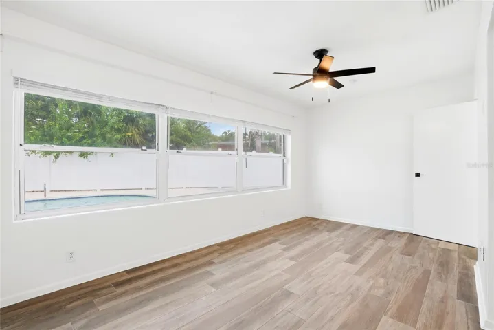 Bonus room that is perfect for a home office, play room, workout room, or TV room