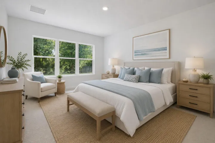 virtually staged owner's suite