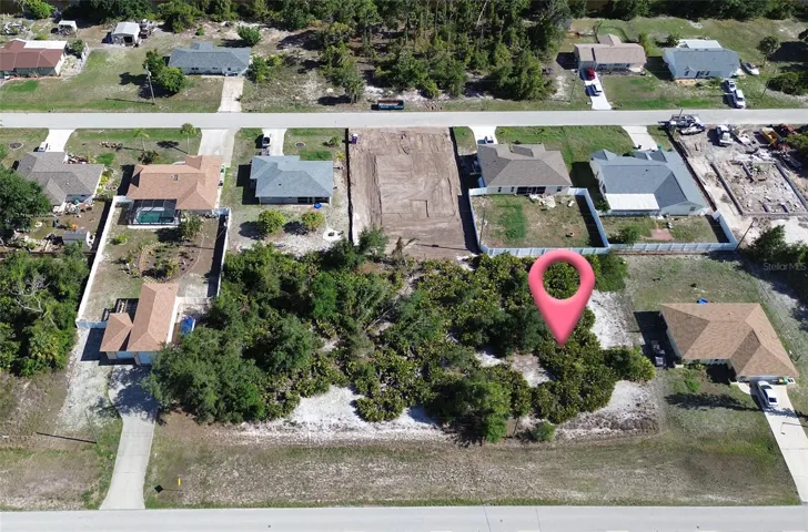 Aerial View of Lot