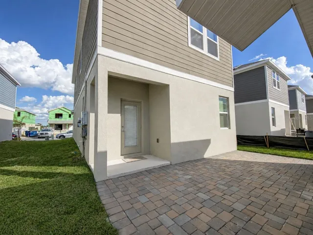 Back patio