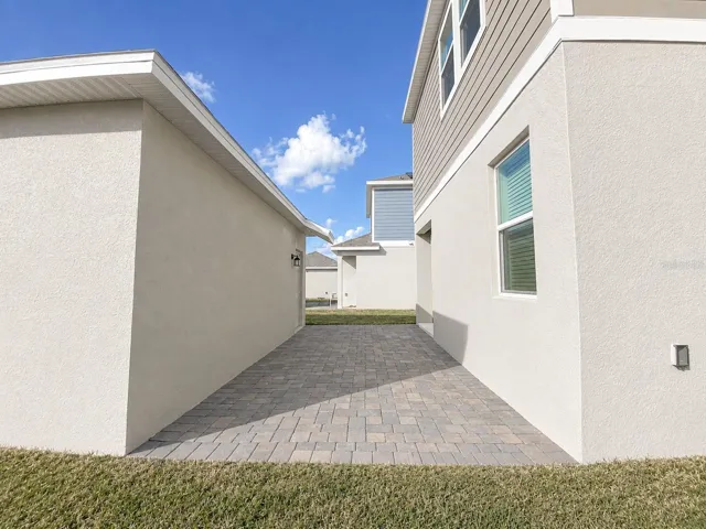 Back patio