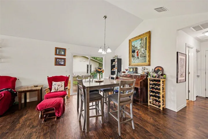 Into the hallway you will find the guest bathroom with Tub and counterspace.