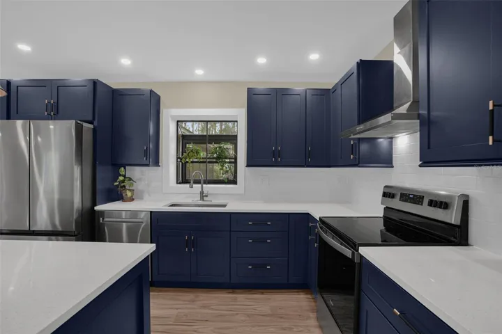 Open-concept kitchen designed for entertaining with premium finishes and abundant workspace.
