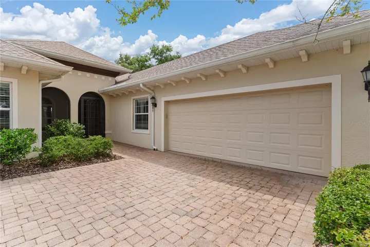 Attached garage
