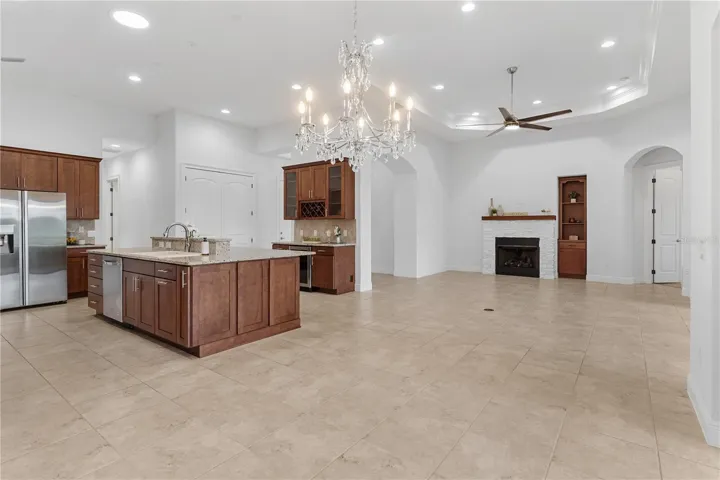 View of Great Room/Kitchen