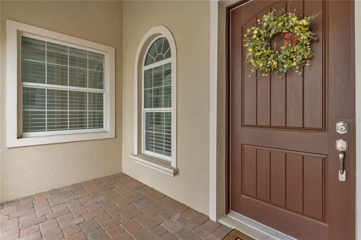 Front entrance of home