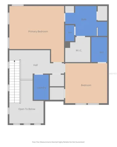 Upstairs Floorplan