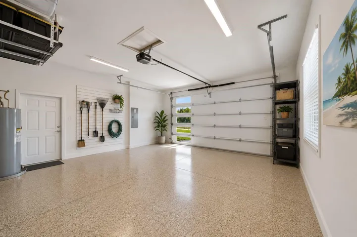 Virtually Staged Garage