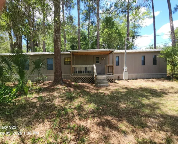 Front view of house