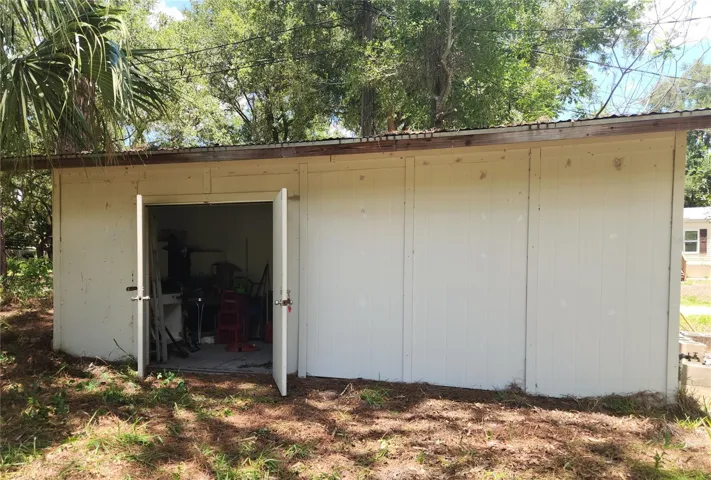 View of shed