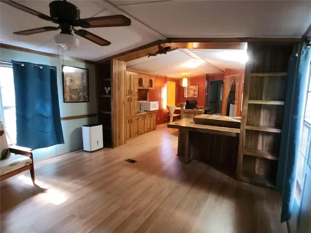 View from the Living Room, Looking into the Kitchen