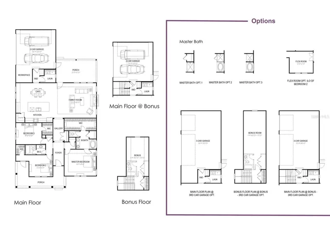 Floor Plan Options