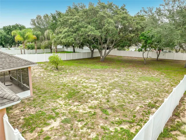 HUGE YARD!