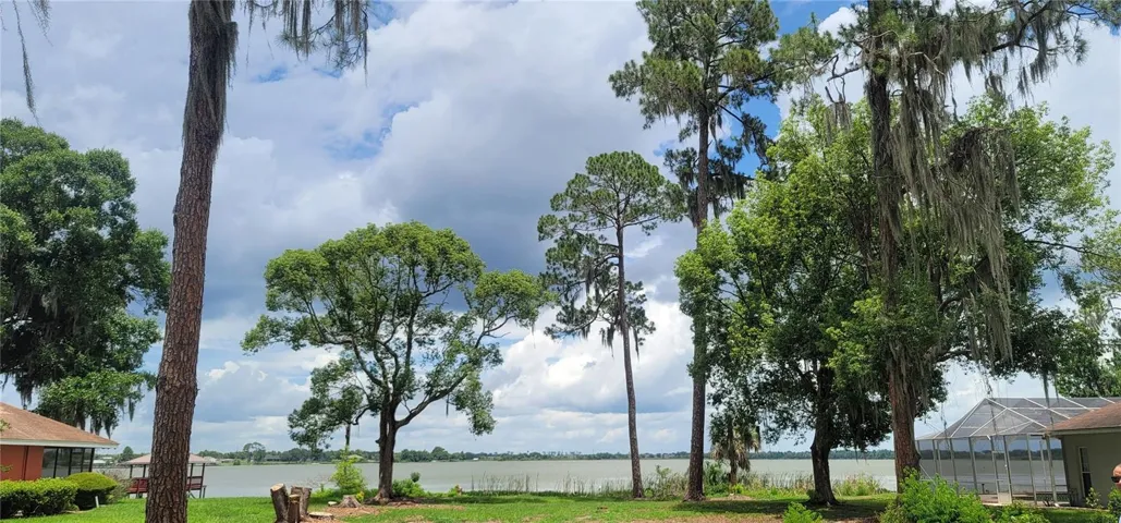 Lush vegetation that enhances the privacy and natural beauty of the lot.