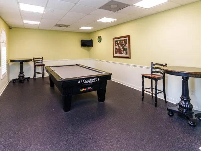 Pool Room at Clubhouse