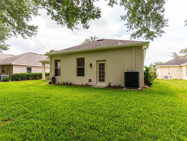 Rear of Home with room for pool