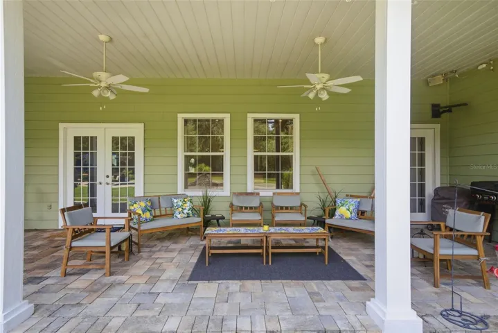 REAR PORCH AREA