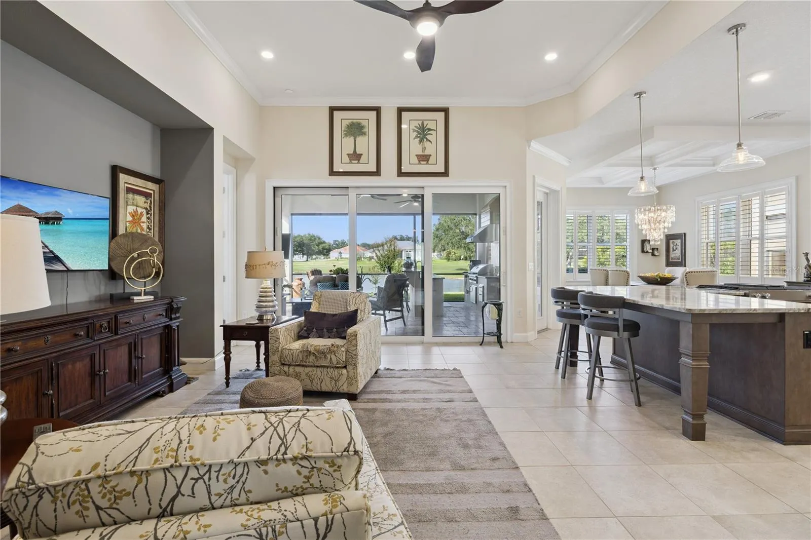 Living room-Kitchen-Dining room