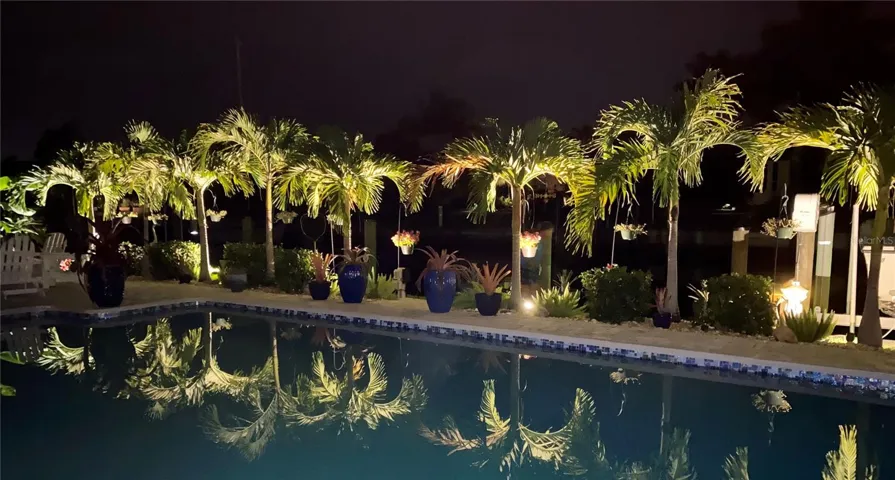 An enchanting backdrop for all occasions, set in your own palm-studded sanctuary.