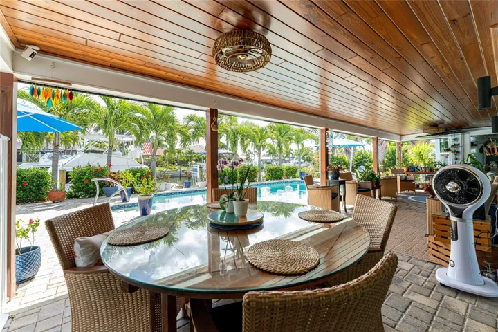 Fandeliers offer a balmy breeze year round