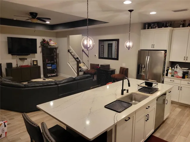 Kitchen facing great room