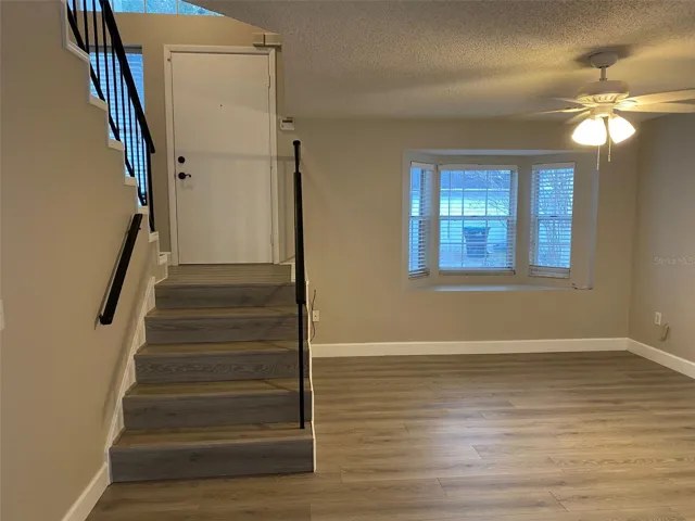 Front Door and living room