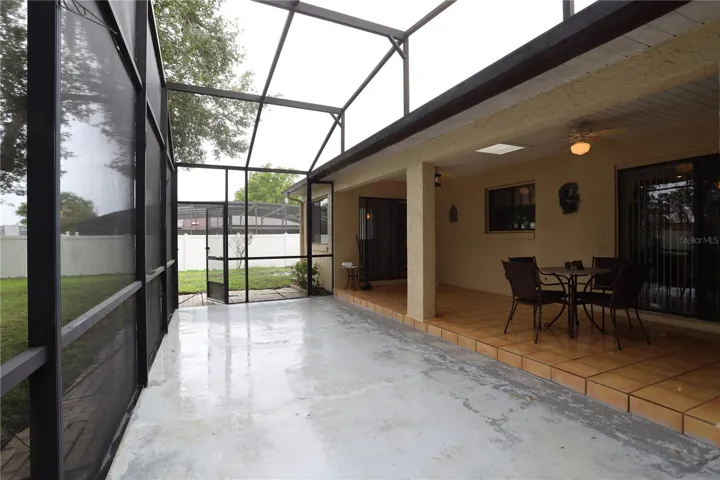 back screen porch area