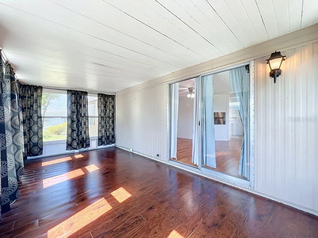 Florida room opens to Living Room