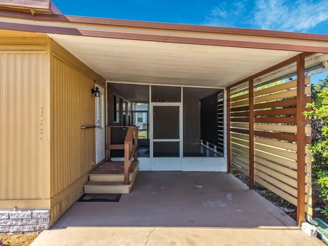 Carport and Entrance