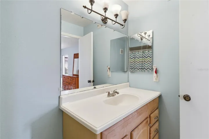 Master bathroom vanity
