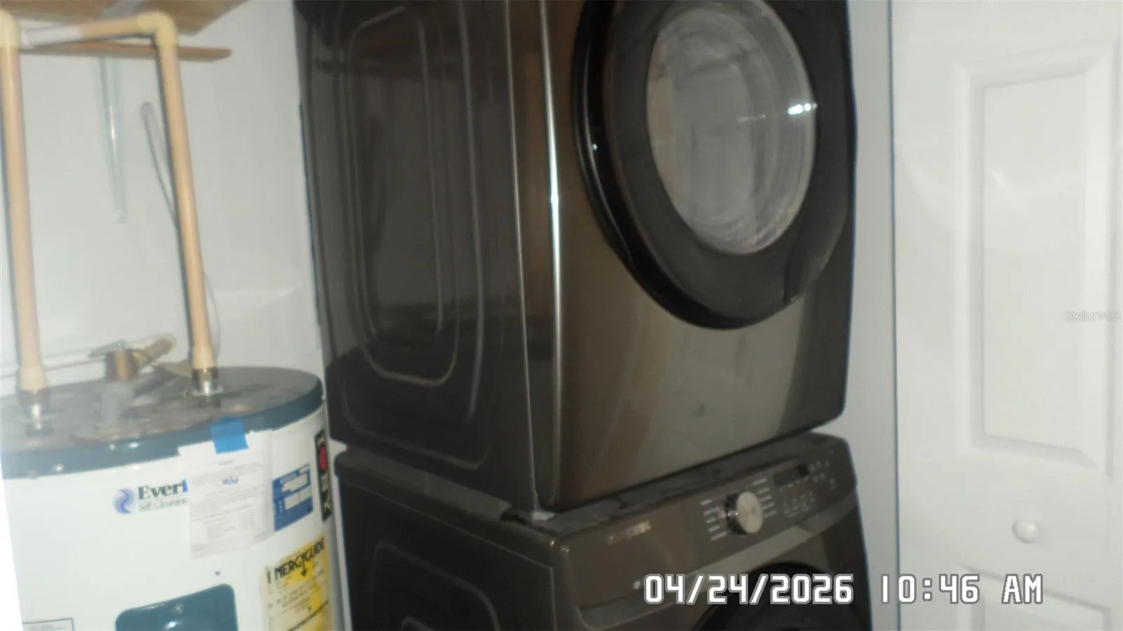 Laundry closet