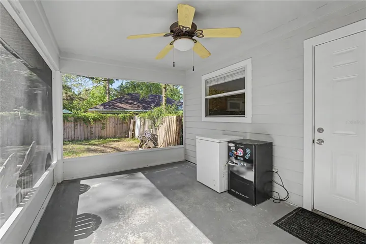 BACK COVERED PORCH/LANAI