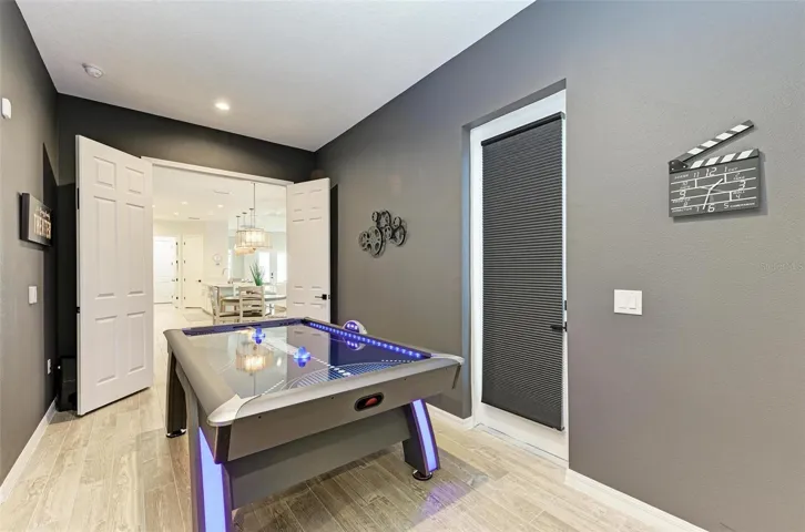 Movie room/game room
