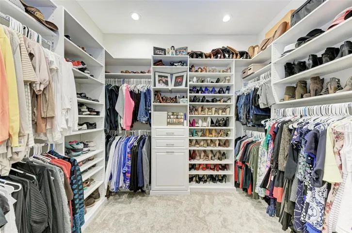 California Closet in Primary Bedroom
