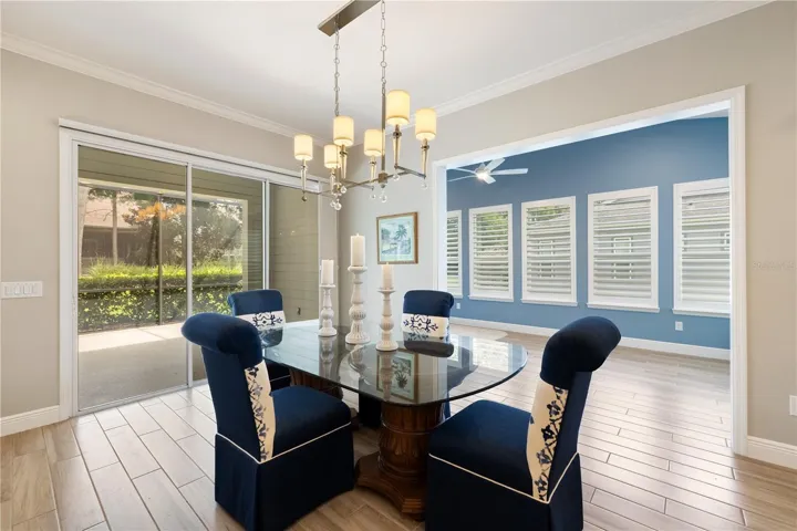 Dining area