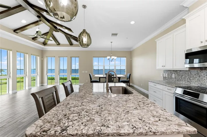 Gourmet Kichen and Dining room