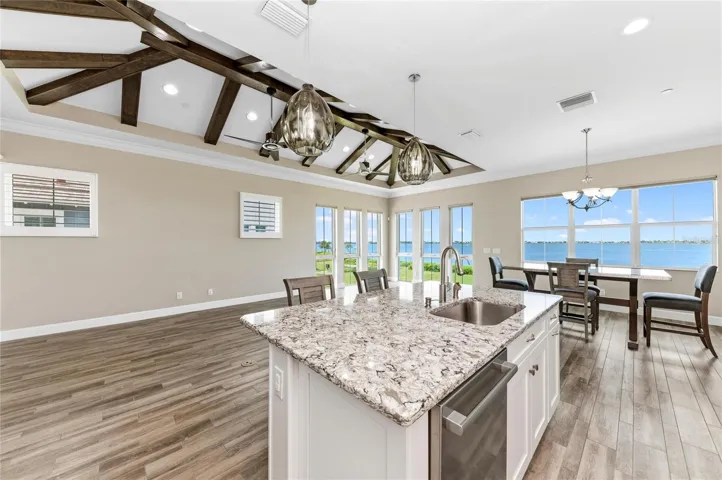 Gourmet Kichen and Dining room
