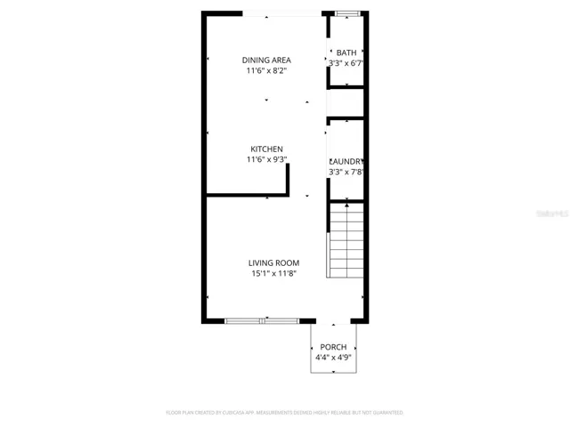 344 CERVANTES LEVEL ONE FLOOR PLAN