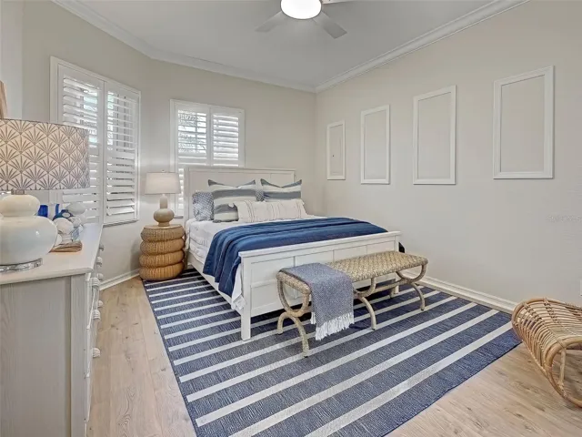 Bedroom 2 with a walk in closet